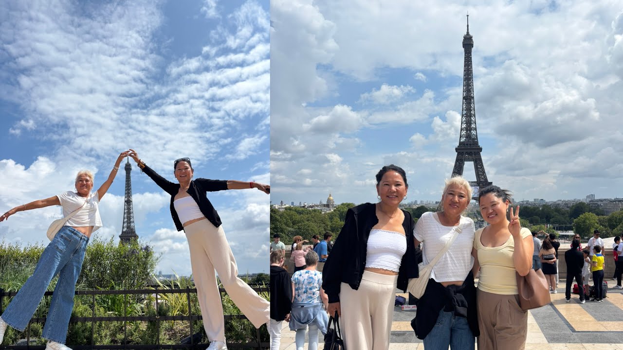 Ani Paris visit  ❤️ #tibetanvlogger 