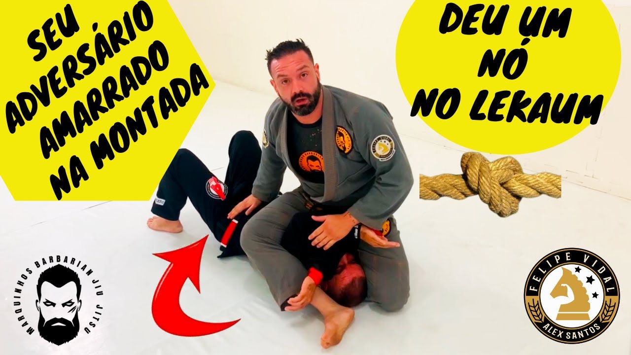 VARIAÇÃO NA MONTADA PRA AMARRAR O ADVERSÁRIO! COM VÁRIAS OPÇÕES DE FINALIZAÇÃO! BARBARIAN MARQUINHOS