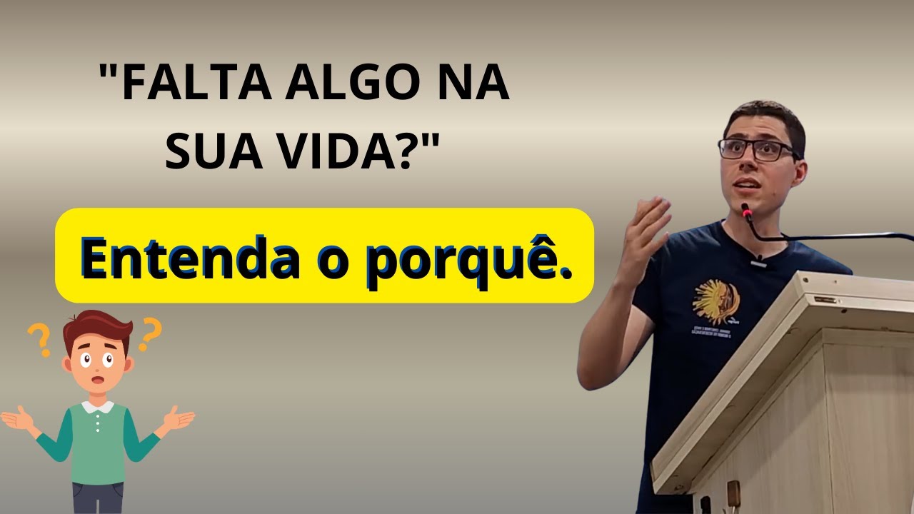 Sua Vida Está Cheia de TUDO, Menos de PAZ? Como Abrir Espaço para Jesus Agora?