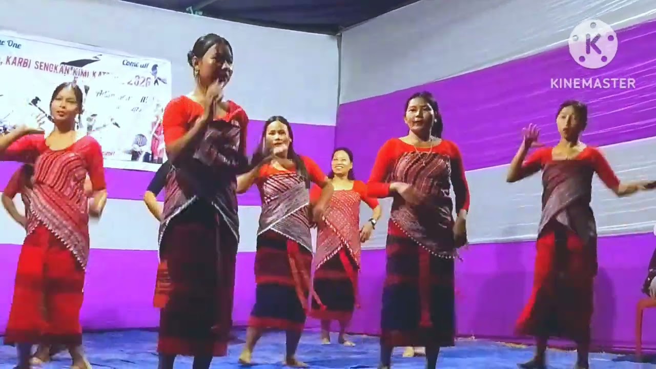 Sengkan Kimi nang kele, karbi dance @RongaliBeautyGroup. #KarbiAnglong No.1 dancer