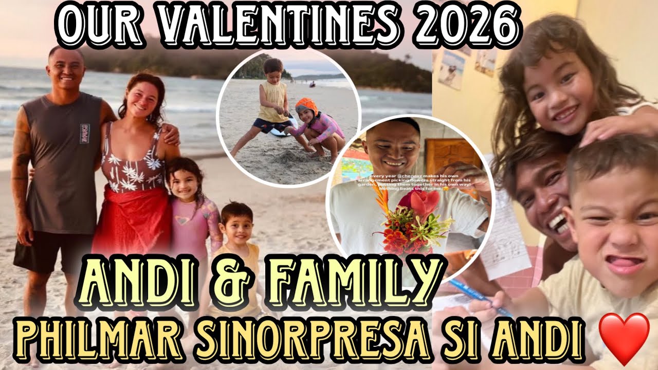 Andi Eigenmann ibinahagi ang sweetness ng asawang si Philmar lalo nitong valentines with lilo & Koa