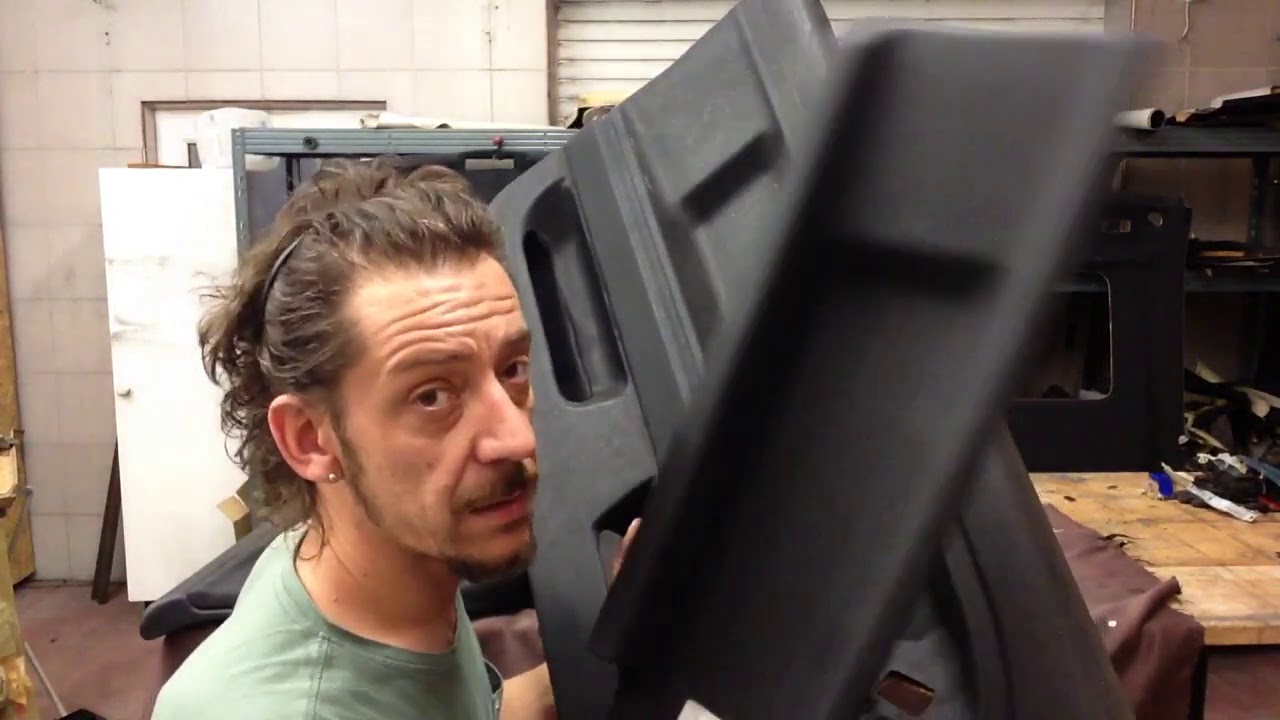 Türverkleidung Reparatur Restaurierung Inlays Beispiel  BMW E36 Coupé Cabrio Kleben