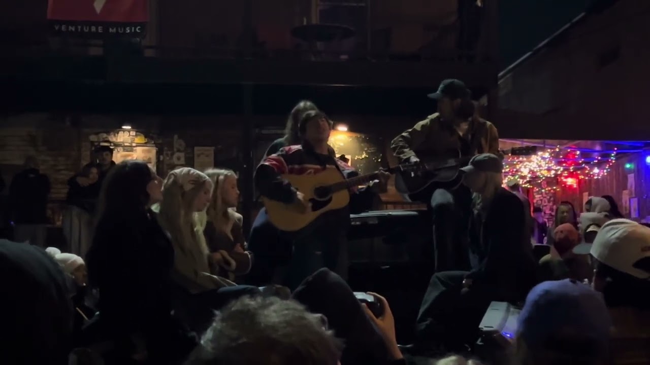 Wyatt Flores Live from The Basement parking lot in Nashville (2/20/25) - Shake the Frost