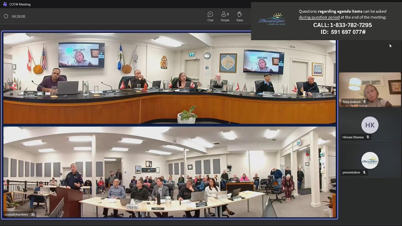 Committee of the Whole Meeting - 20 Jan 2026