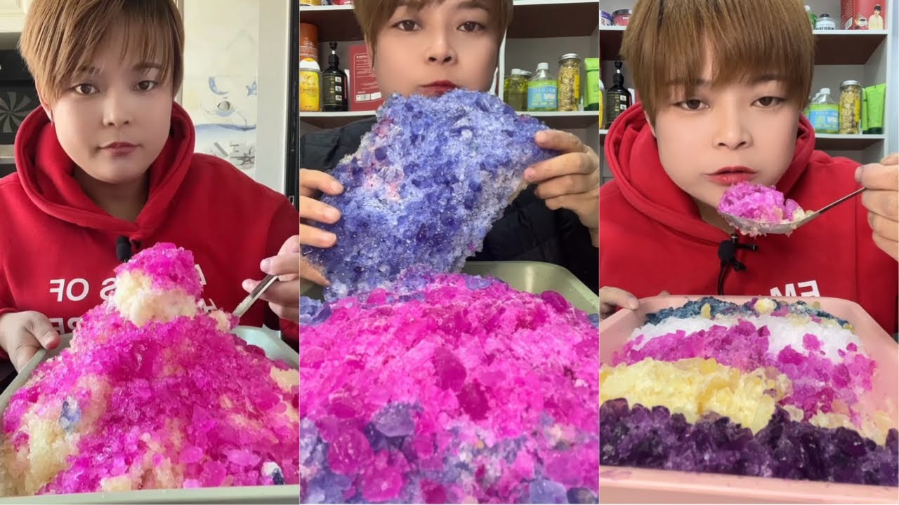 Crushed Ice Eating ASMR | Ice Eating