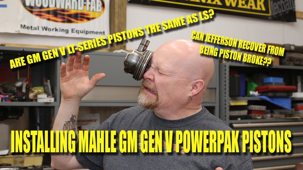 Installing New MAHLE Gen V Forged Pistons Onto Stock L83 Rods