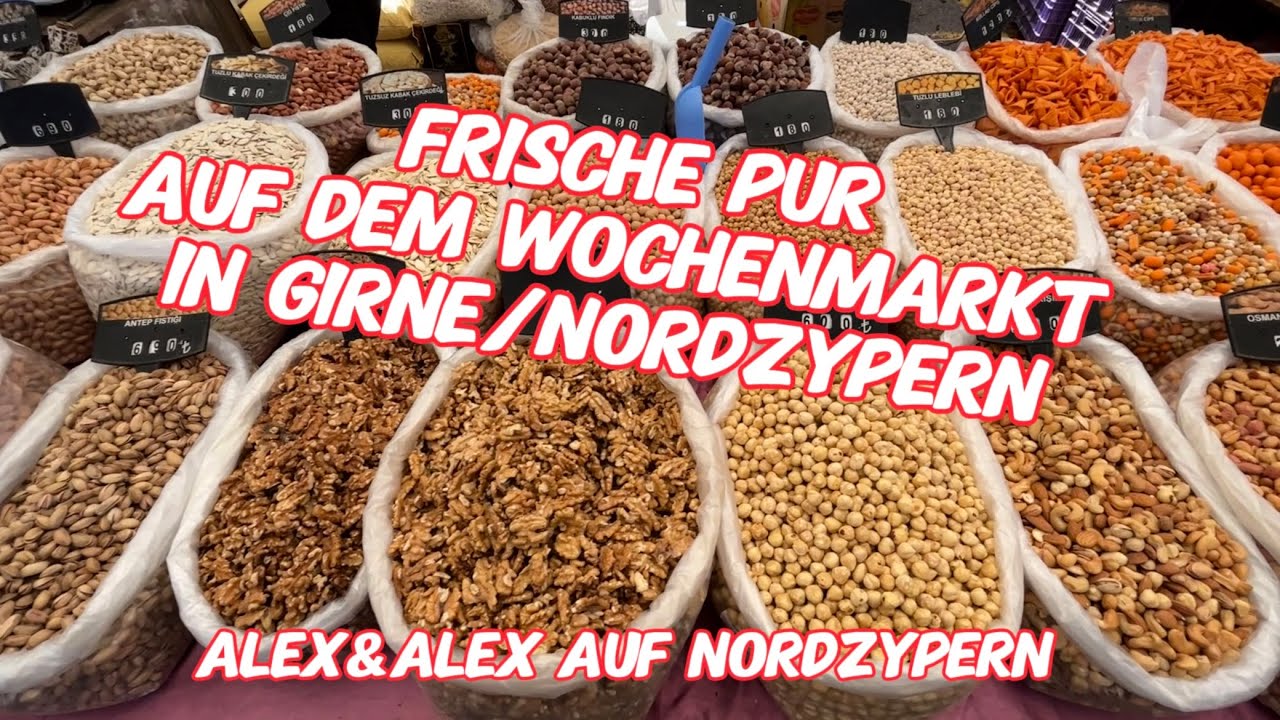 Markttreiben in Girne/Nordzypern