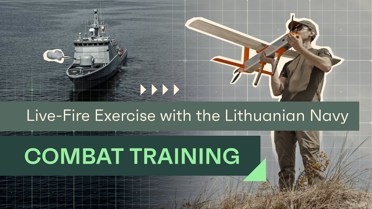 Live-Fire Exercise with the Lithuanian Navy
