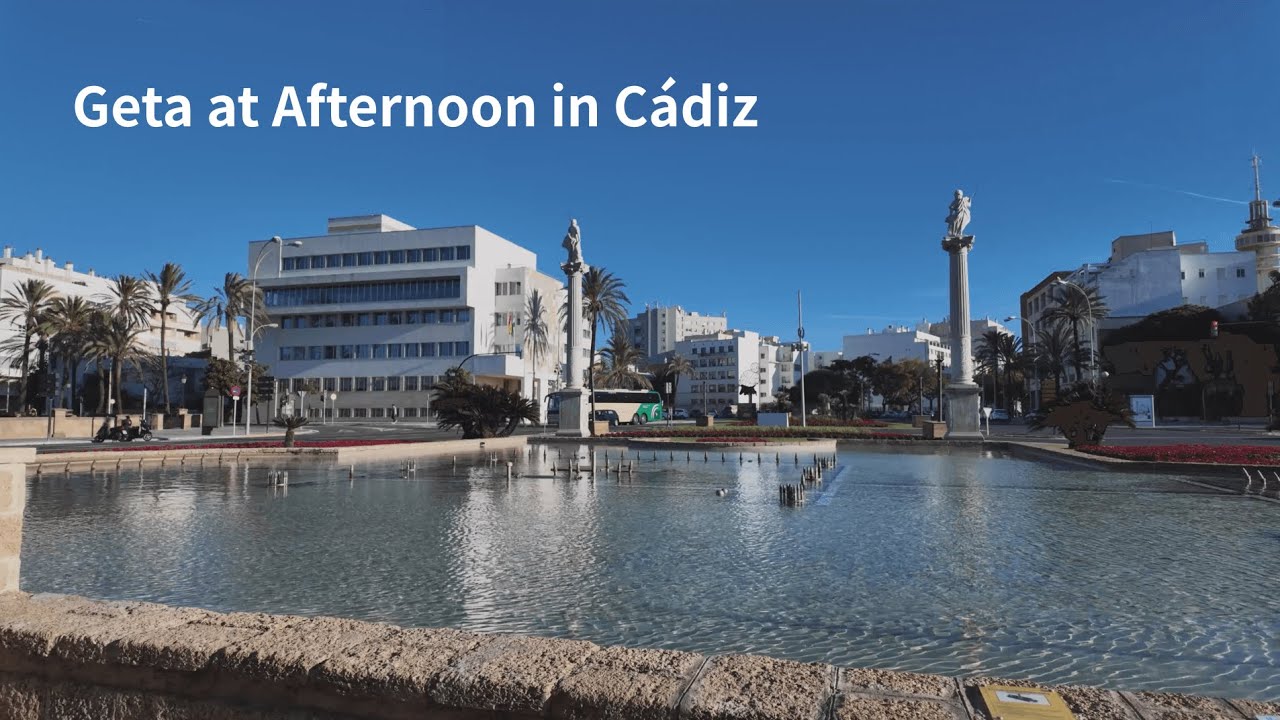 Geta Sandals at Afternoon in Cádiz