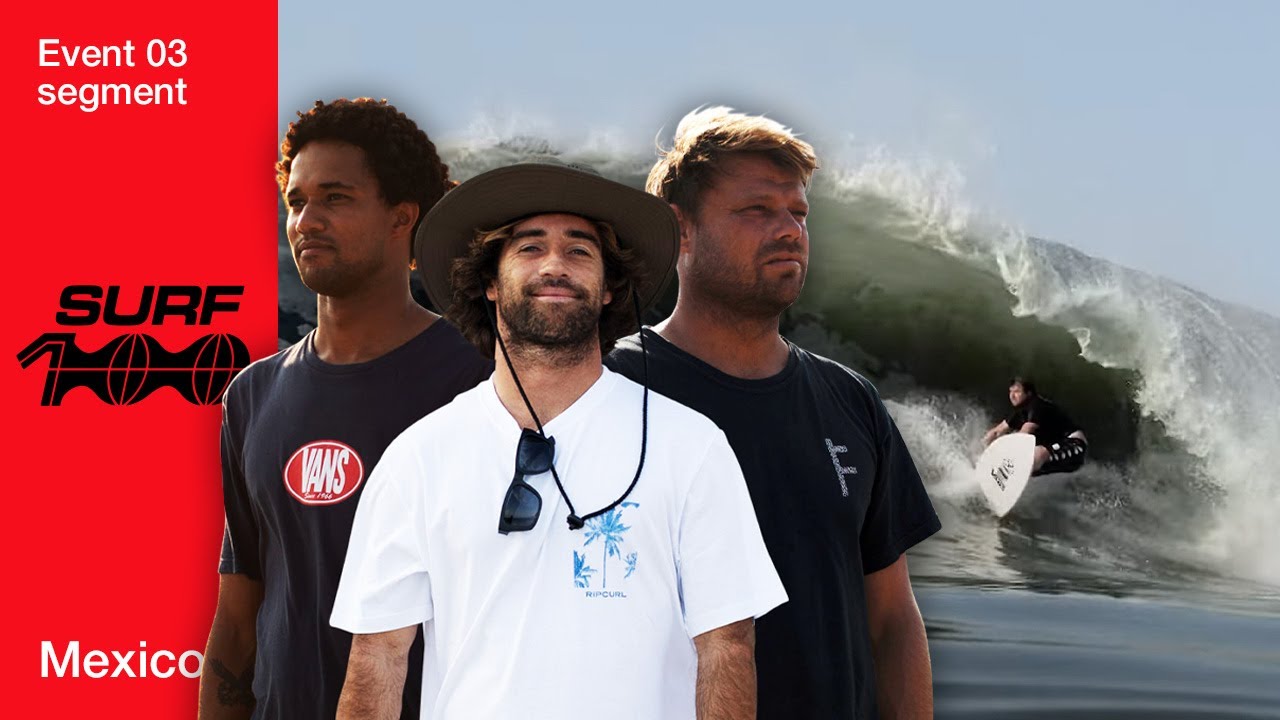 Дэйн Рейнольдс, Мейсон Хо и Майки Февральские соревнования на Surf100 в Мексике