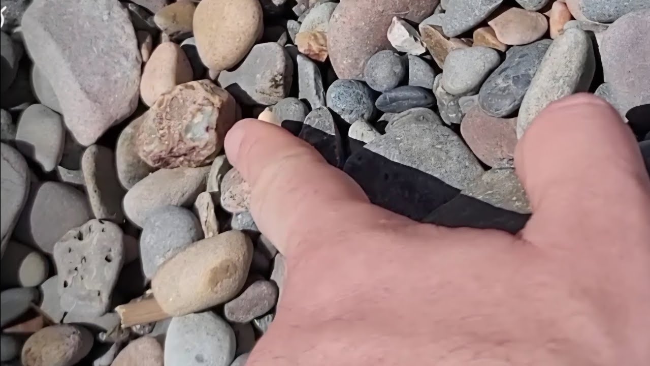 Обычный камень, найденный на пляже, оказался потрясающим агатом!