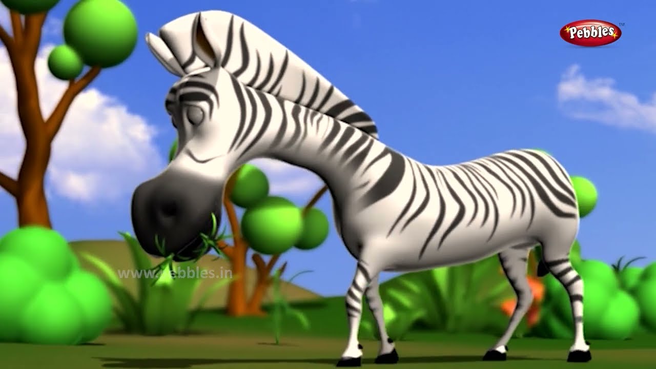 Animal Rhymes in in Marathi | मराठी बालगीत | Animal Songs for Children | Pebbles Marathi