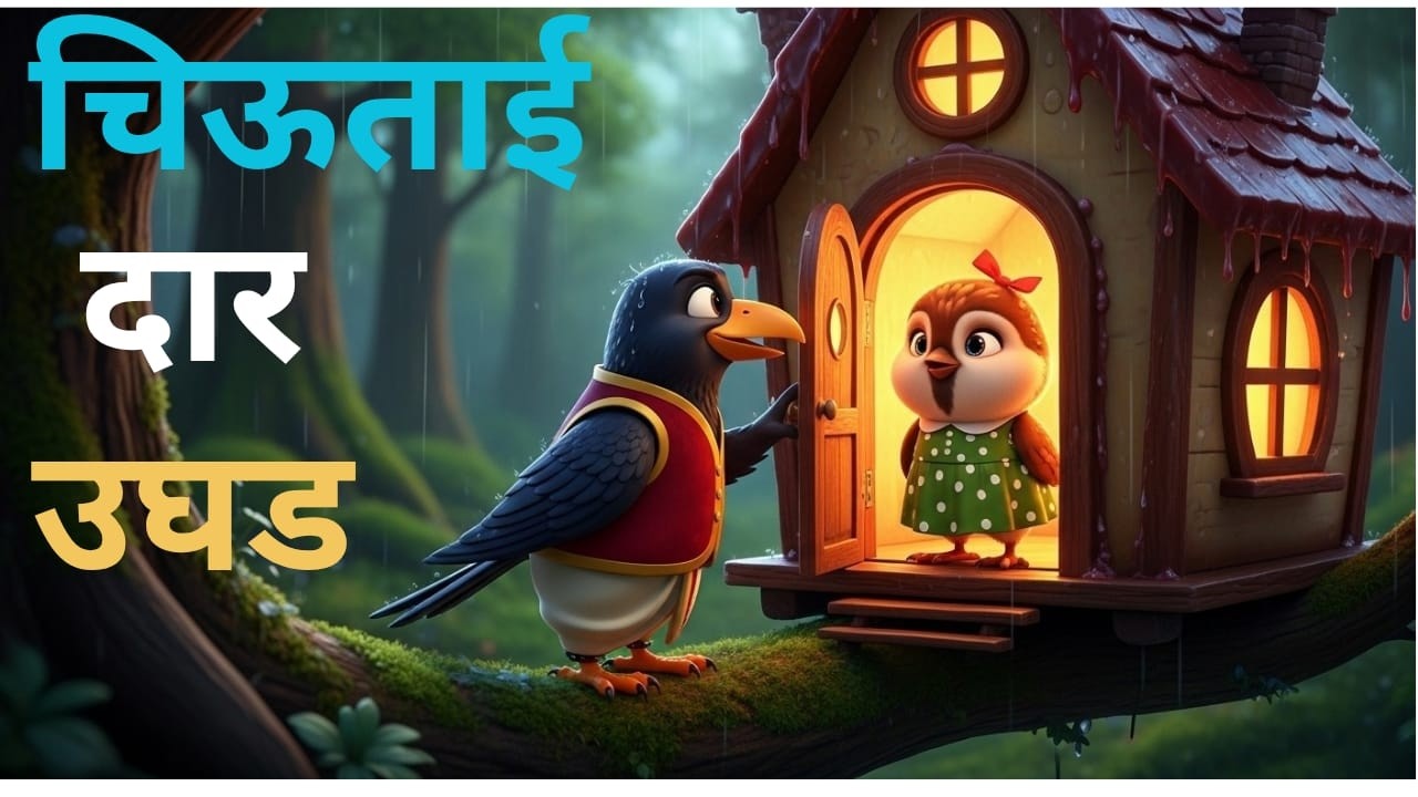 Chiv Tai Dar Ughad |चिऊताई चिऊताई दार उघड | New Marathi Balgeet 2026 | Happy Balgeet