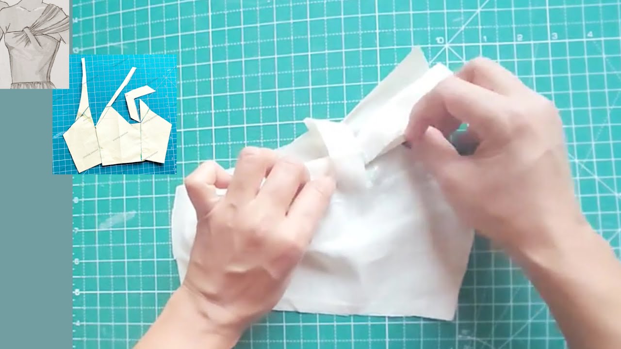 ADDED FULLNESS PART - 1 (PATTERN MAKING)