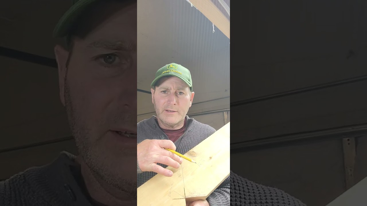 Irregular pitch Hip Roof system #framinglife #carpenter #roofframing