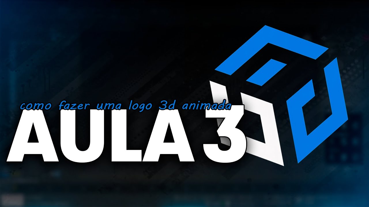 CURSO DE MODELAGEM FIVEM - COMO FAZER UMA LOGO 3D ANIMADA | AULA 3