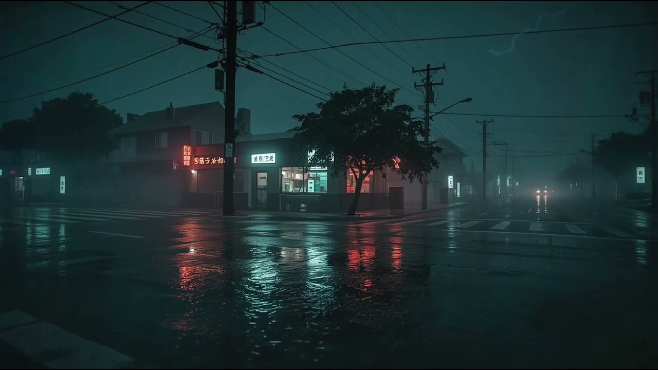 AfterRain Lofi - Rainy Dreamscape | Ambient Rainy Vibes