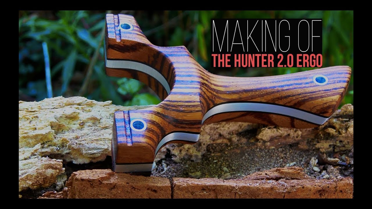 How to make an ergonomic Slingshot | + Schusstest | Slingshot Germany