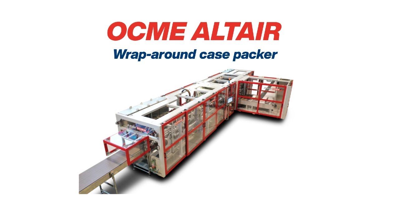 OCME Altair wrap-around case packer