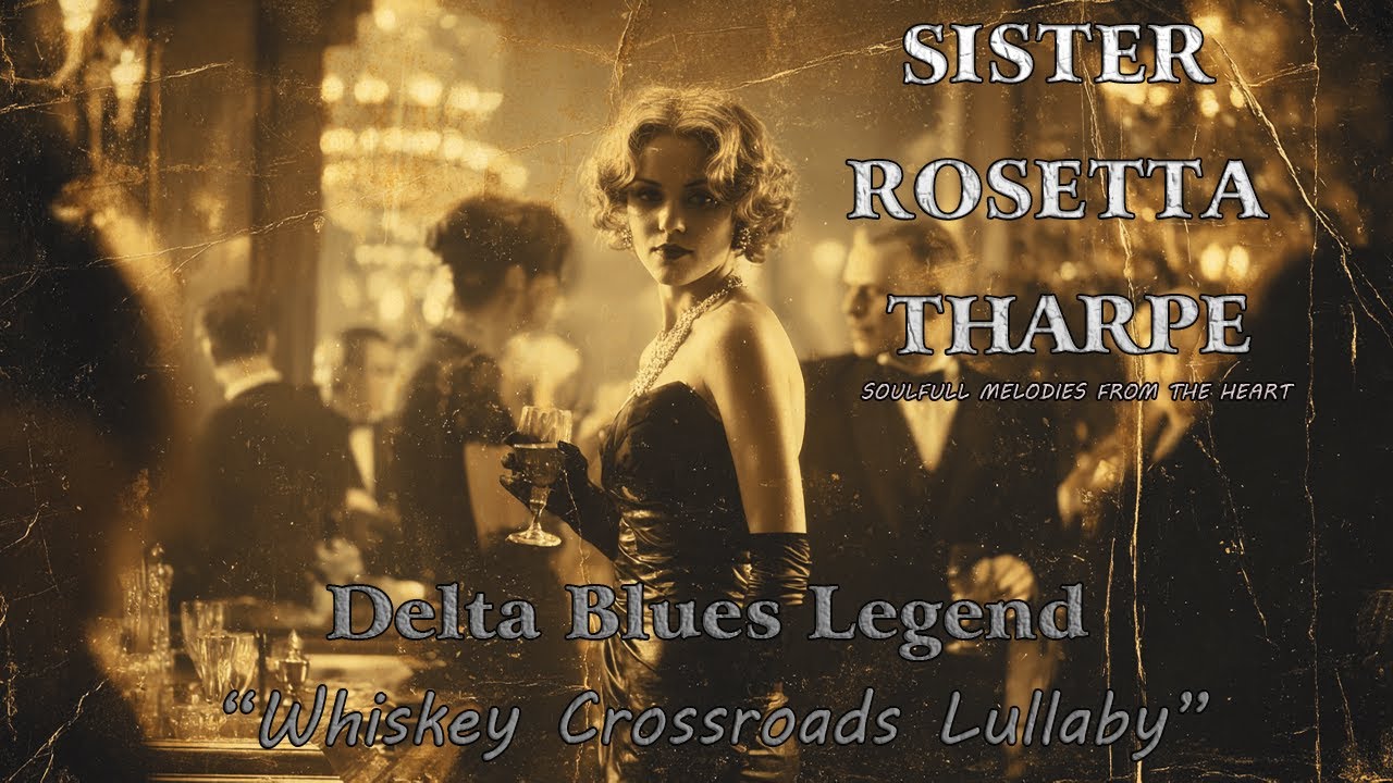 Delta Blues 1960's “Whiskey Crossroads Lullaby” | Inspired by Sister Rosetta Tharpe