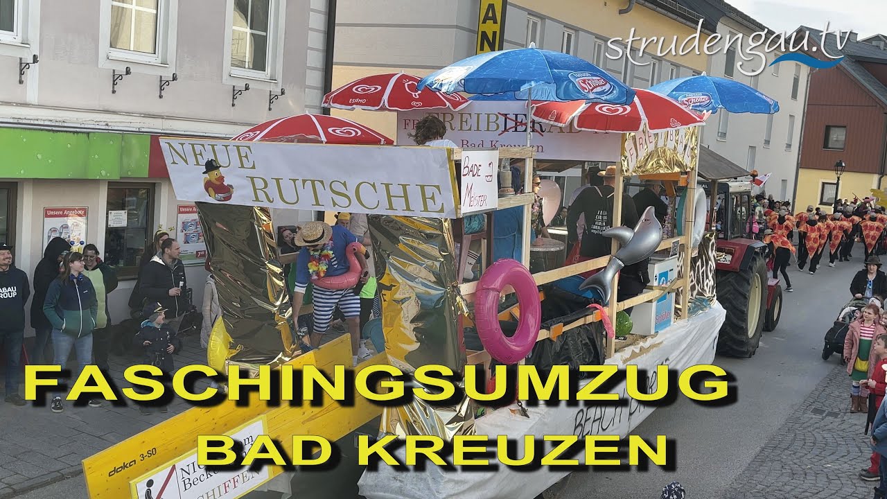 Faschingsumzug in Bad Kreuzen 2025
