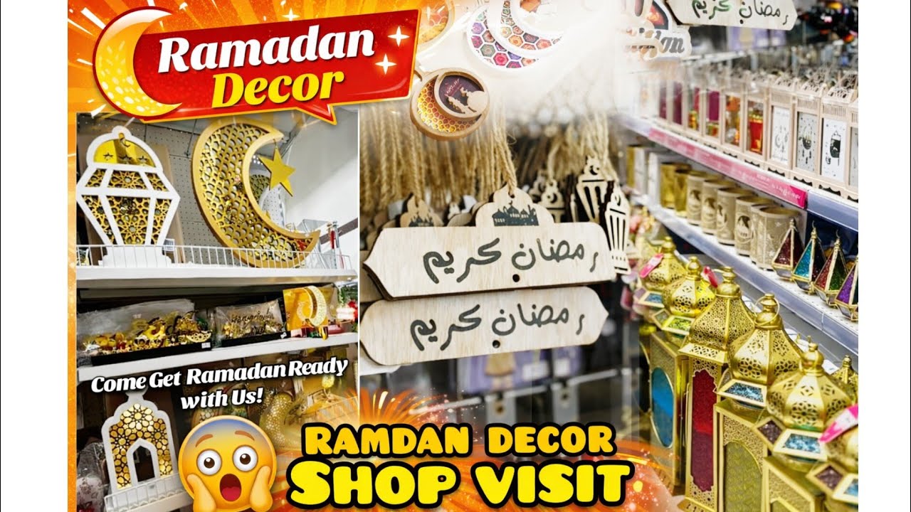 Kuwait Ramzan Decor Shopping 🕌 | Cheap & Beautiful Items at Salmiya MRG Market.tour