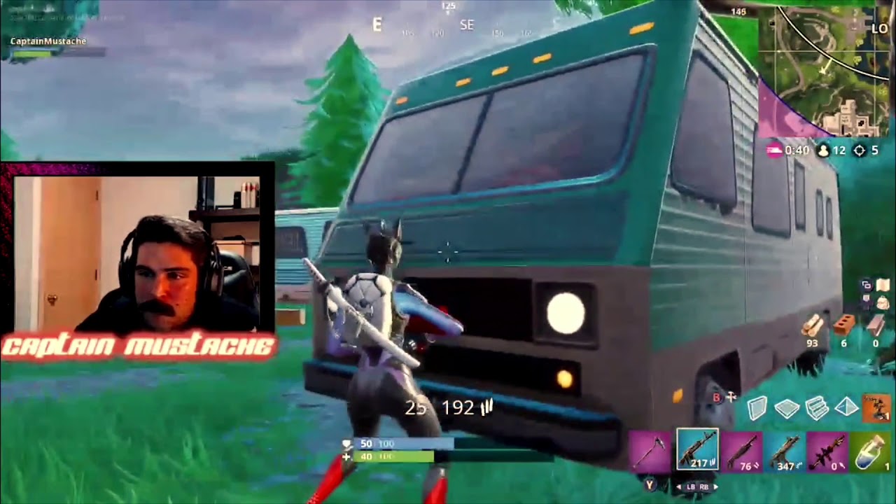 Captain Mustache Fortnite Montage #4
