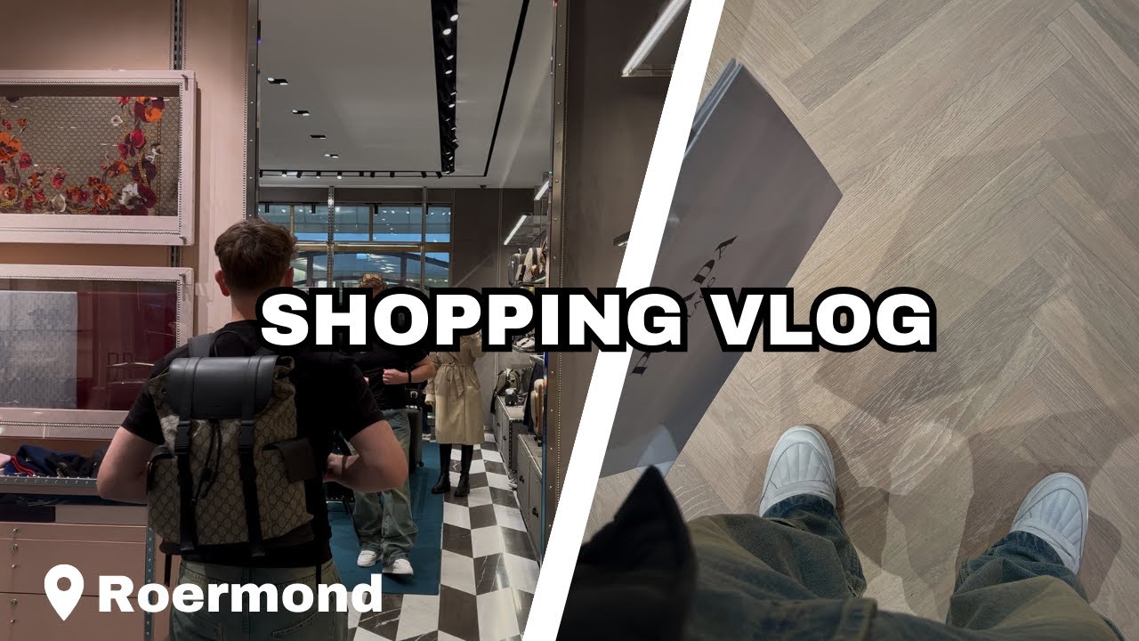 SHOPPING VLOG ROERMOND 🛍️ I DESIGNER OUTLET I PRADA, GUCCI....