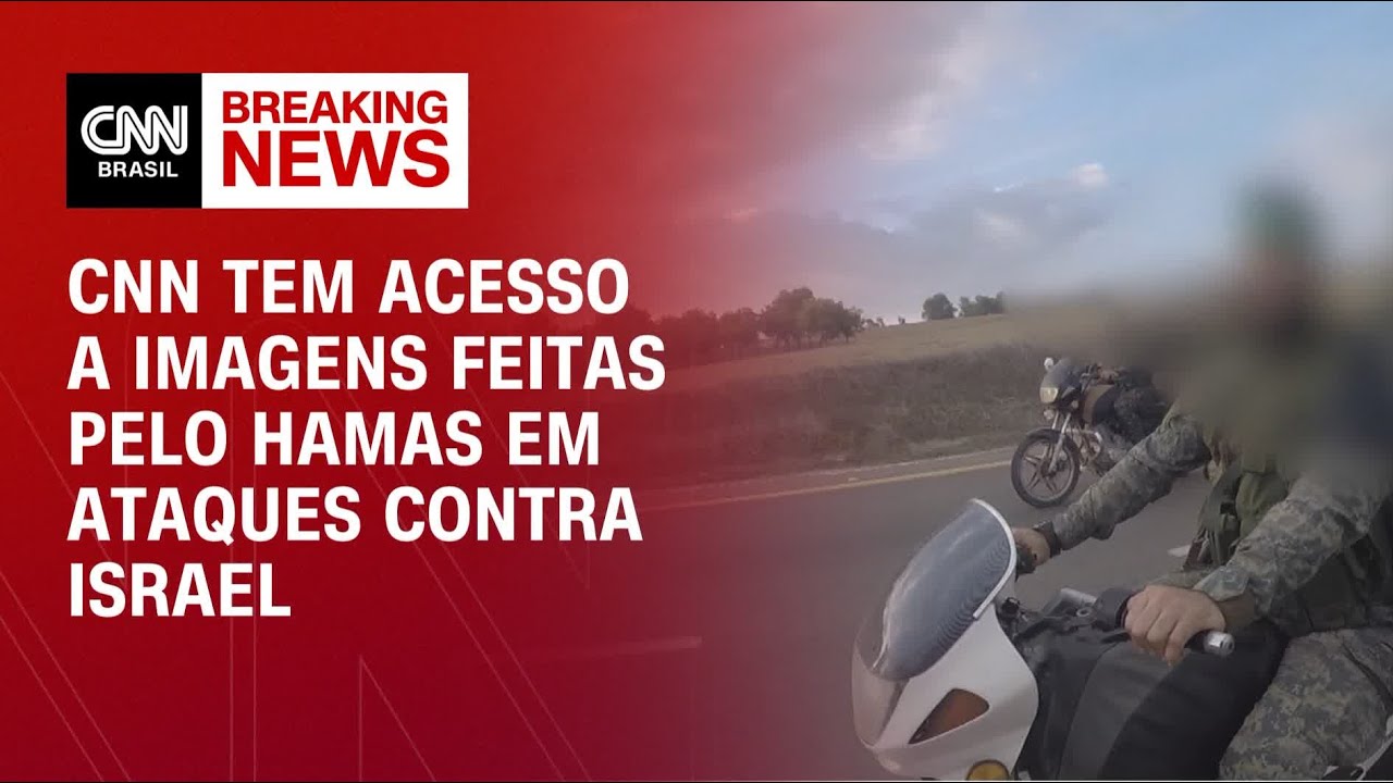 CNN tem acesso a imagens feitas pelo Hamas em ataques contra Israel | BRASIL MEIO-DIA
