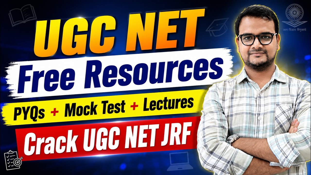 UGC NET Free Resources | PYQs + Mock Test + Lectures | UGC NET 2026 | UGC NET MENTOR