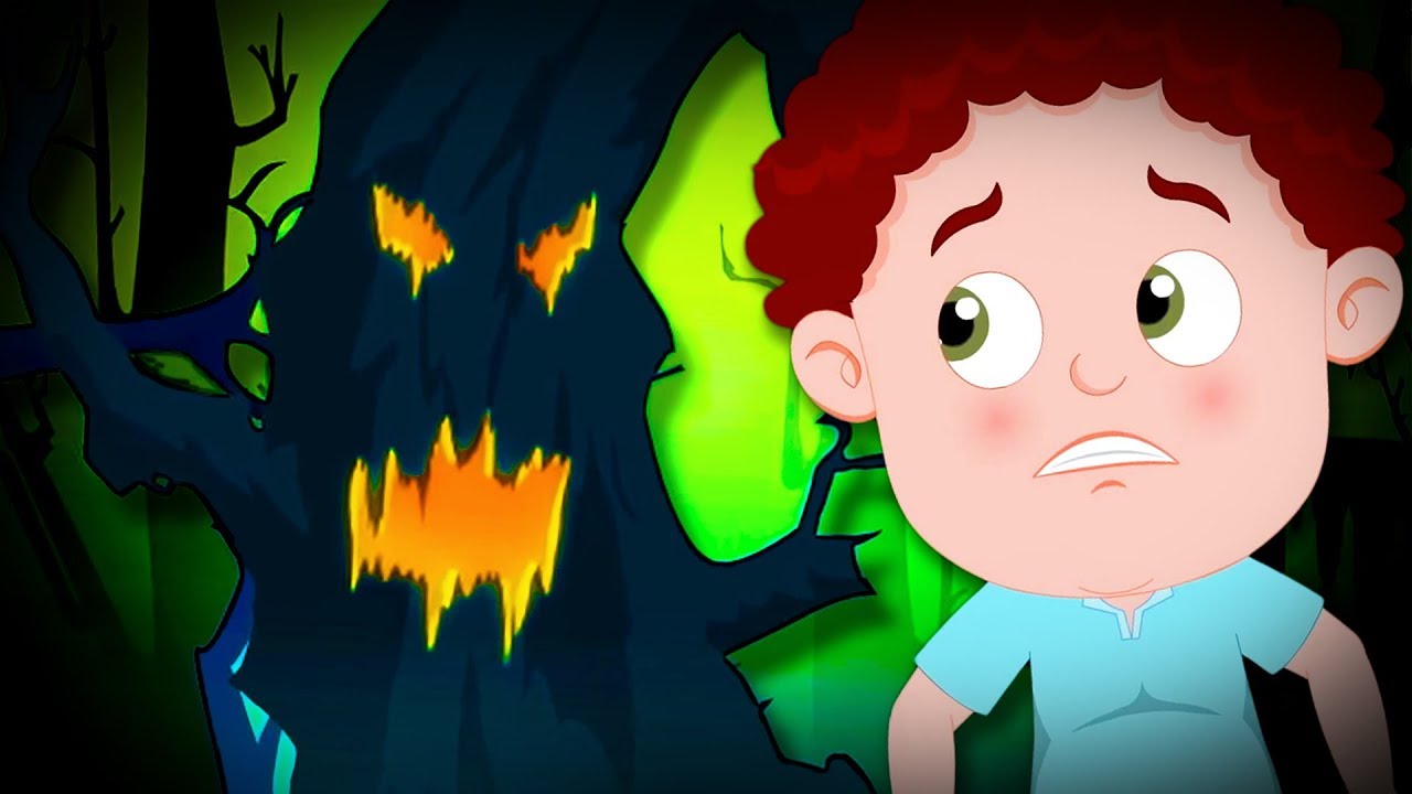 Straszny Las | piosenki halloween dla dzieci | przerażające rymy | Halloween for Kids | Scary Woods