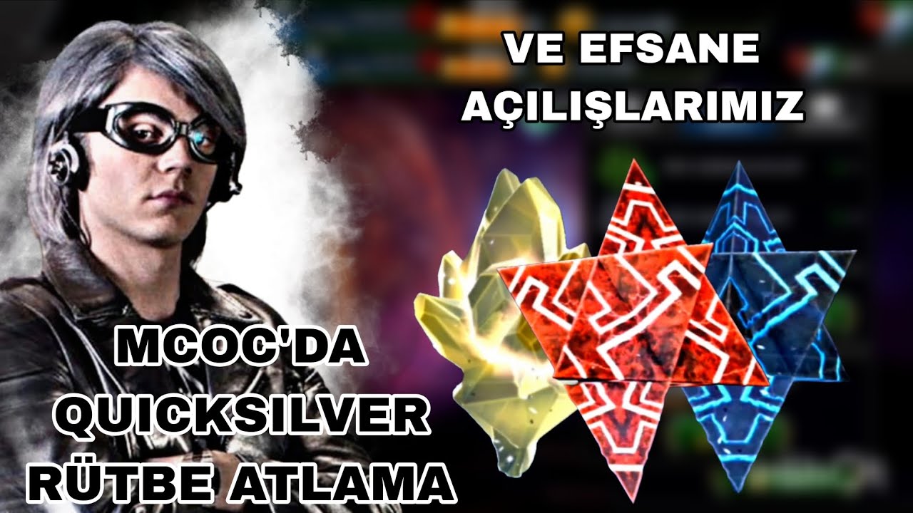 RÜTBE 3 QUICKSILVER VEEE 8 KRİSTAL AÇILIMI - - Marvel Contest of Champions 