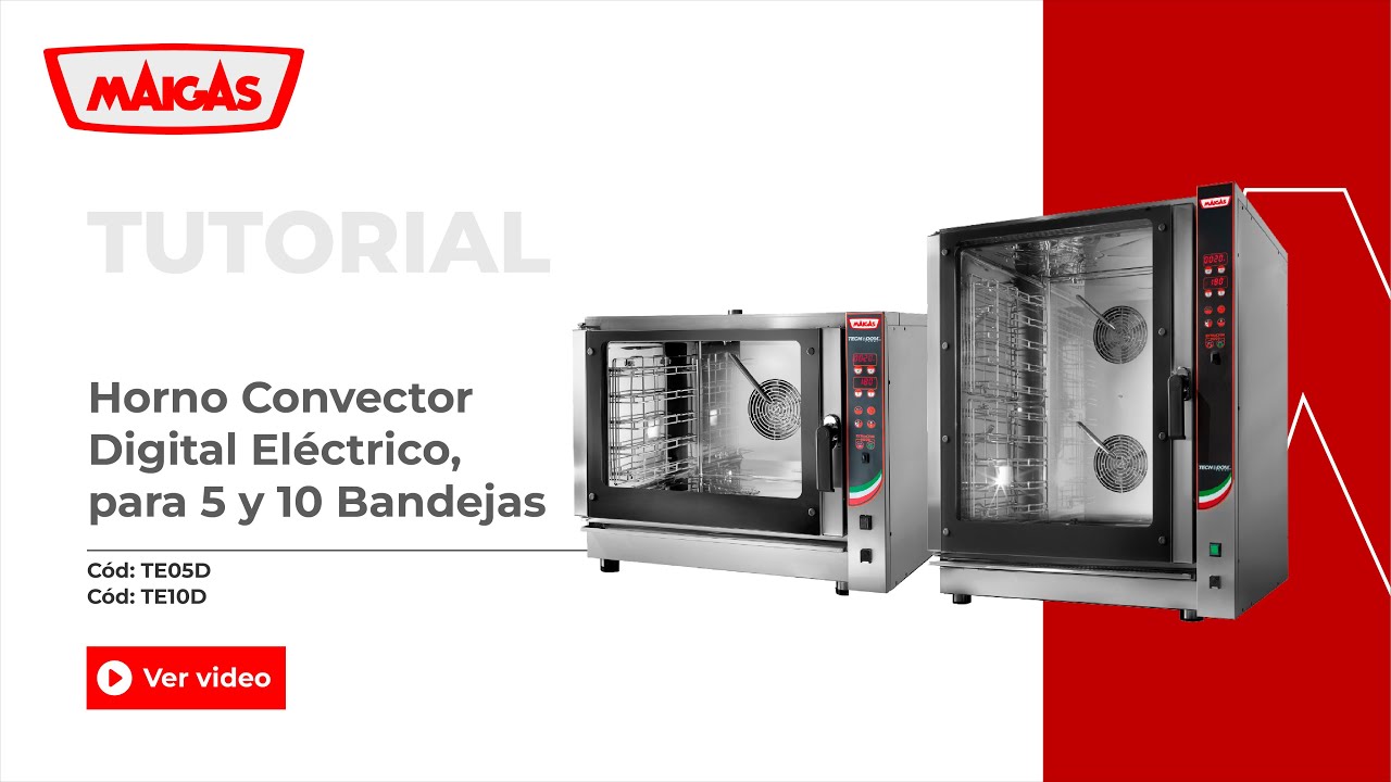 Tutorial de Hornos Convectores Tecnodom