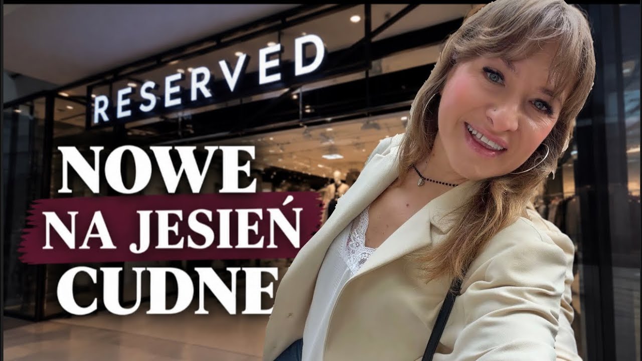 RESERVED ma takie ŚLICZNE RZECZY❗️to jest CUDNA KURTKA❗️jesienne bluzki❗️spodnie❗️
