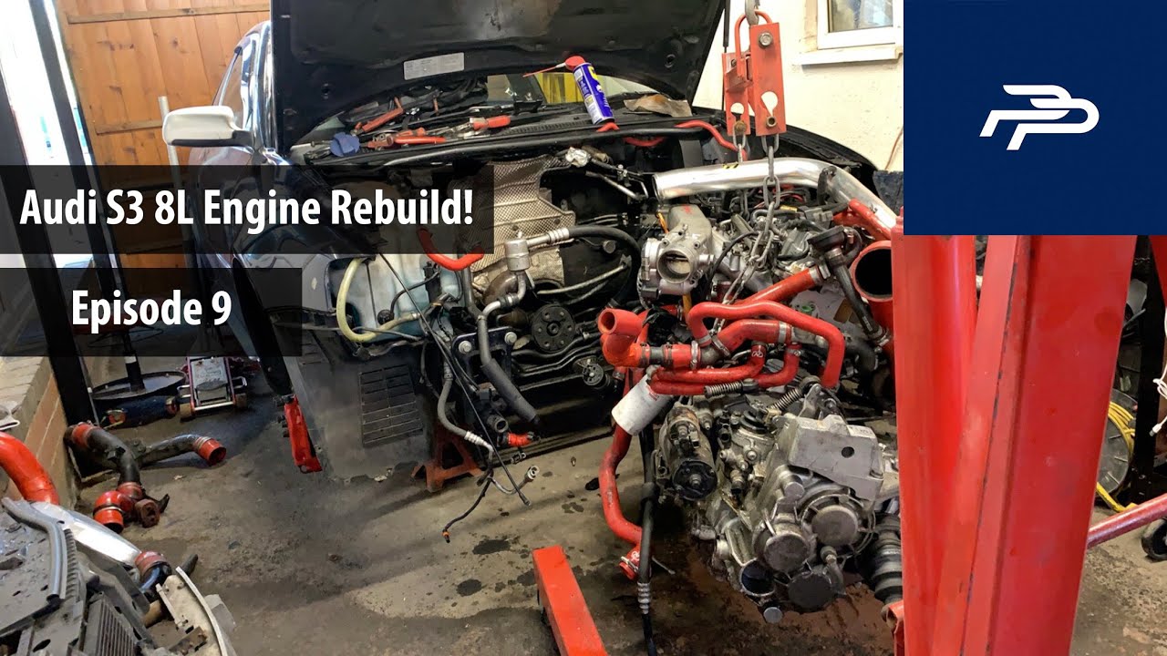 Audi S3 8L Engine Rebuild Part 9 *BROKEN CLUTCH*