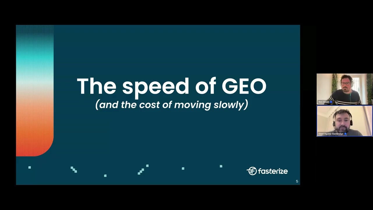 From cycle-based SEO to real-time execution: the GEO shift