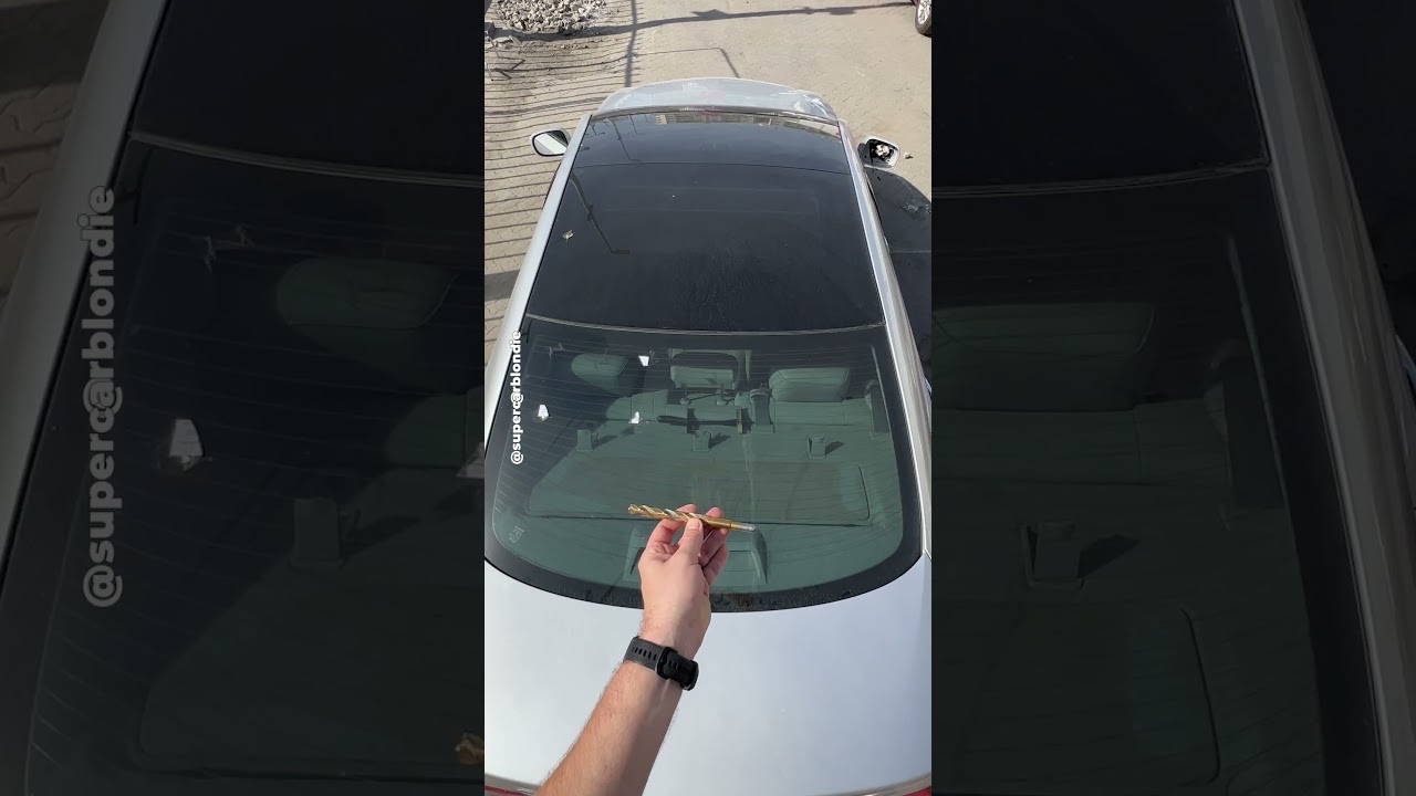 How can spark plugs break windows!?