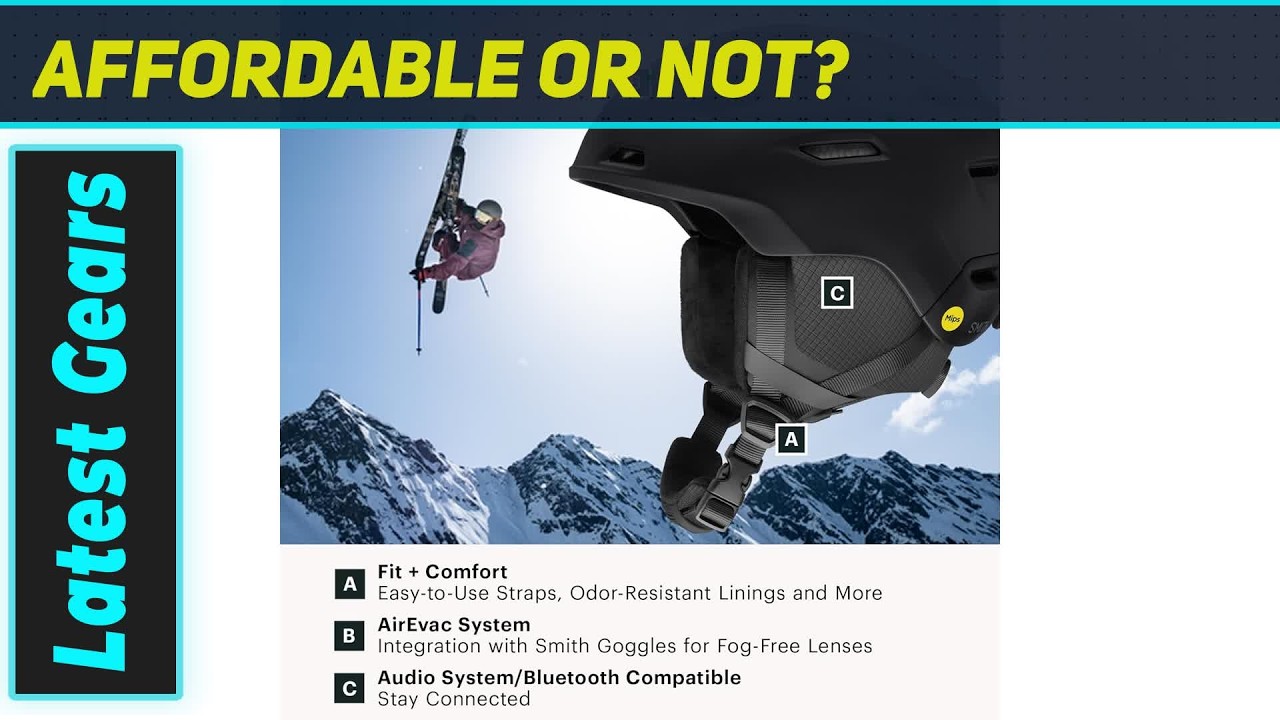 SMITH Descend MIPS Helmet: Unrivaled Safety & Comfort on the Slopes!