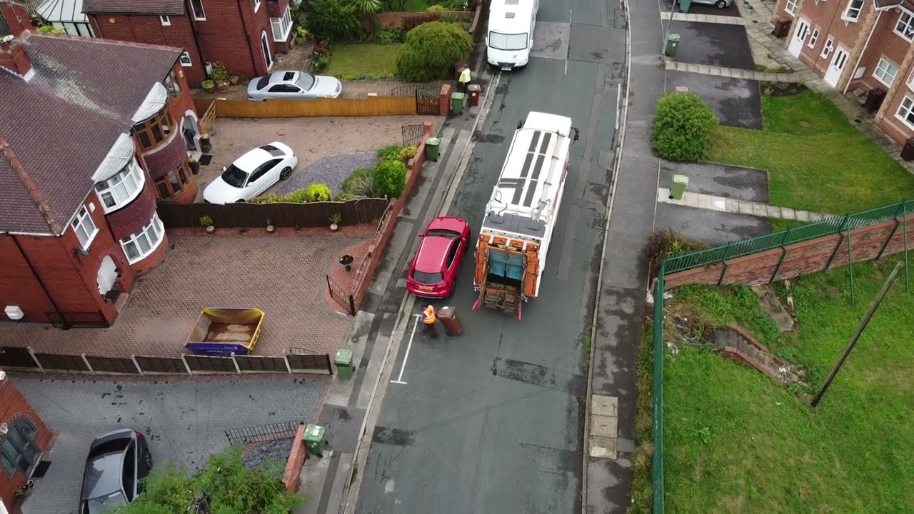 GARDEN WASTE COLLECTION ... FROM THE AIR !!