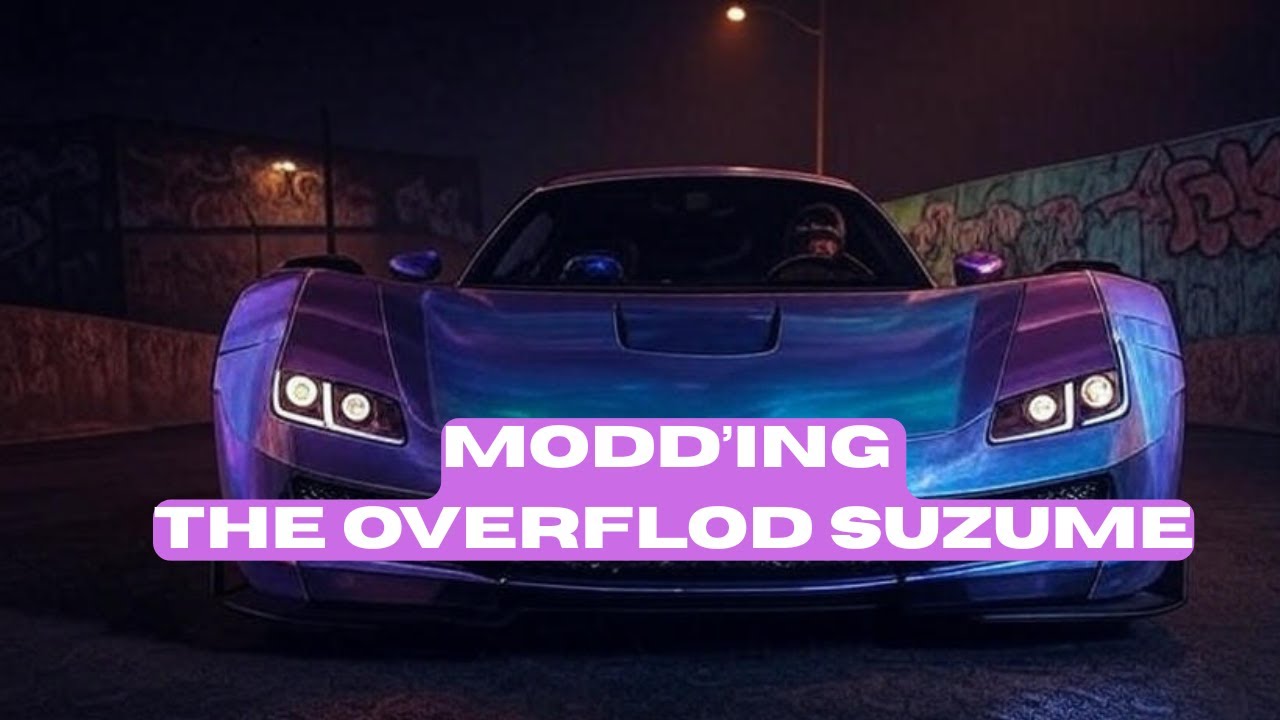 GTA V: Car Modding | Overflod Suzume