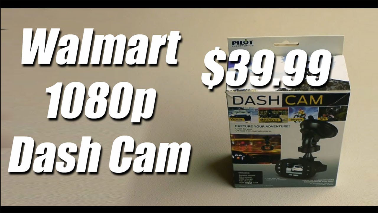 Walmart 1080p Video Dash Cam $39.99 by Pilot