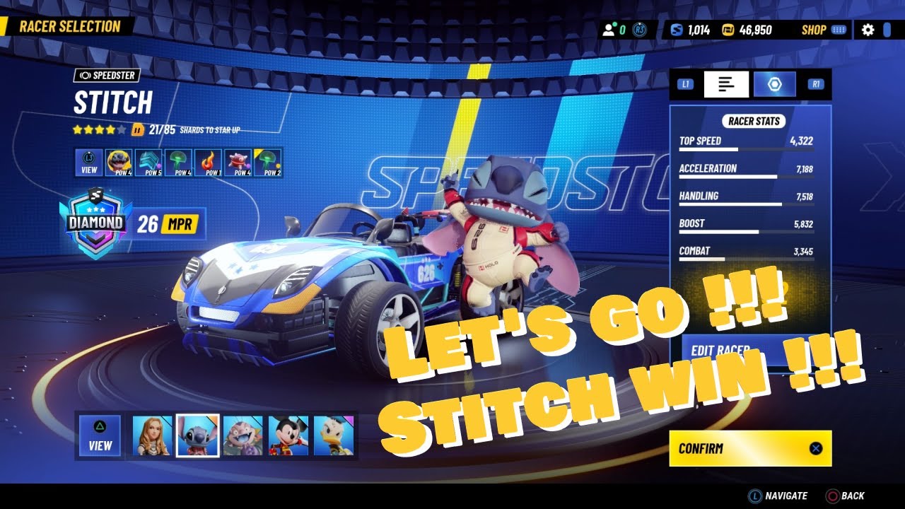 My Season 3 Highlights: The Grind to Diamond Rank Stitch | Disney Speedstorm