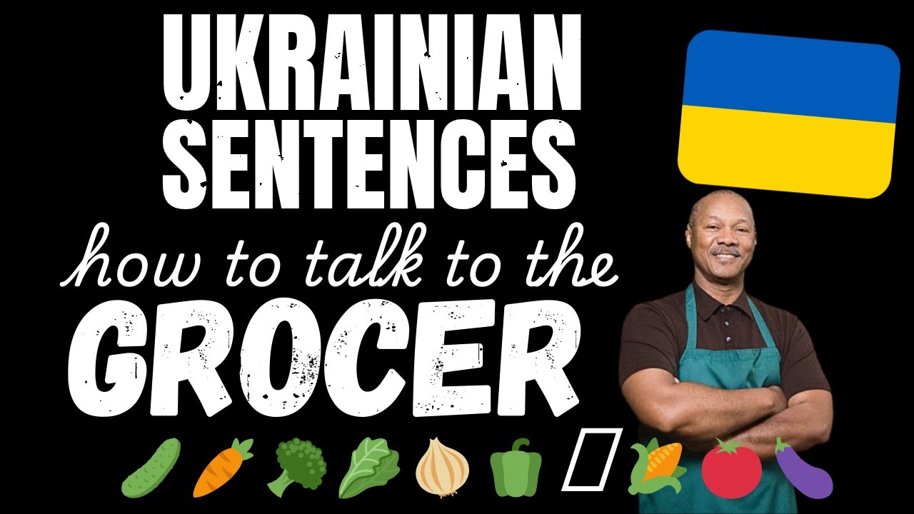 Buying fruit & vegetables from the Greengrocer | Conversational Ukrainian