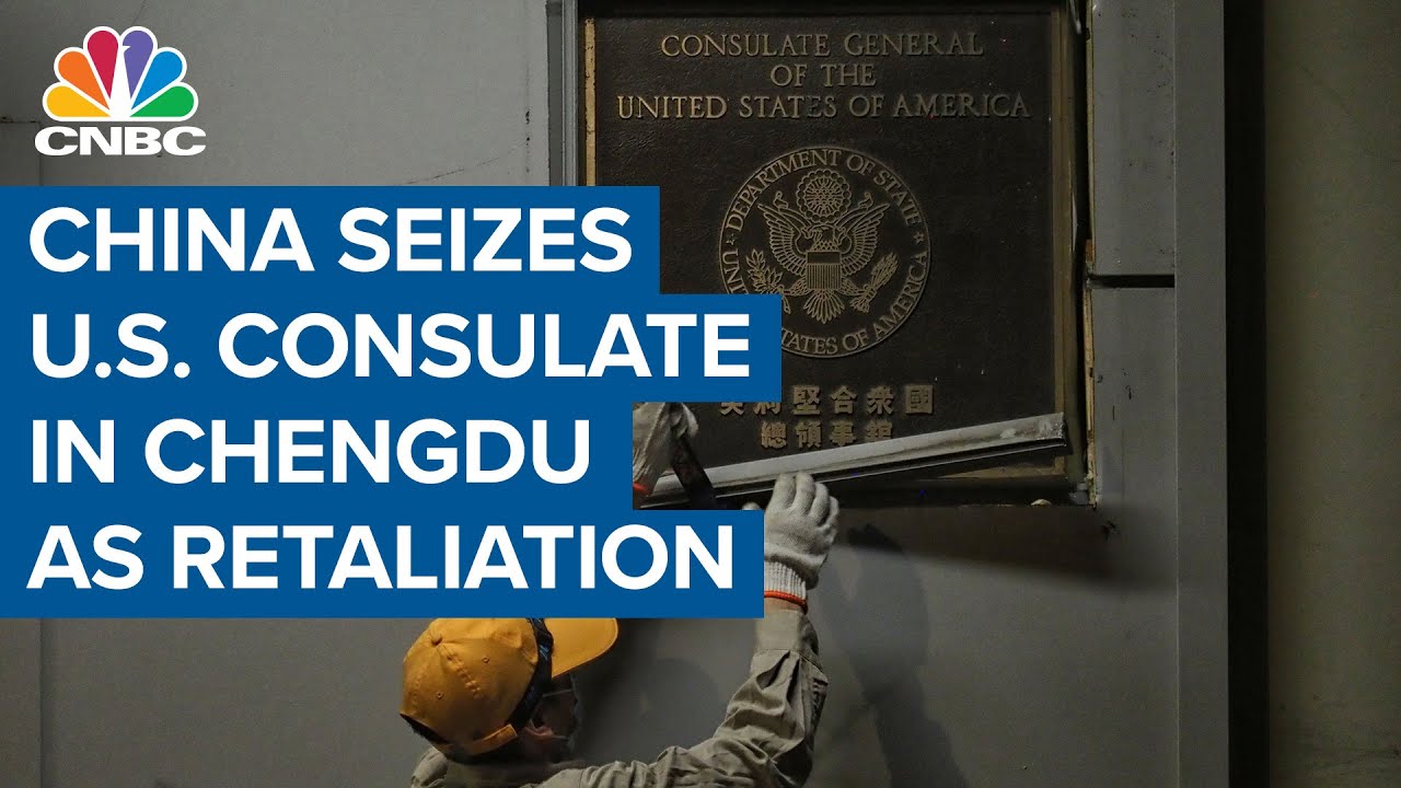China seizes U.S. consulate in Chengdu as retaliation for Houston