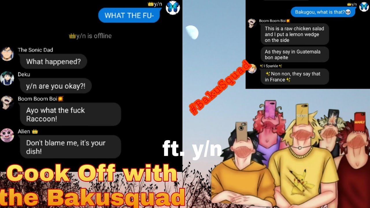 Кардашьяны устраивают кулинарный поединок ||MHA x y/n|| при участии BakuSquad