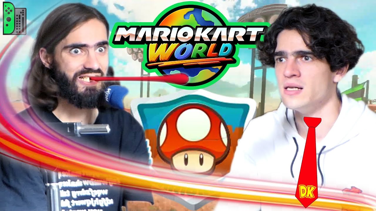 FINGER GEBROCHEN im Pilz-Cup | MARIO KART WORLD Turnier #1