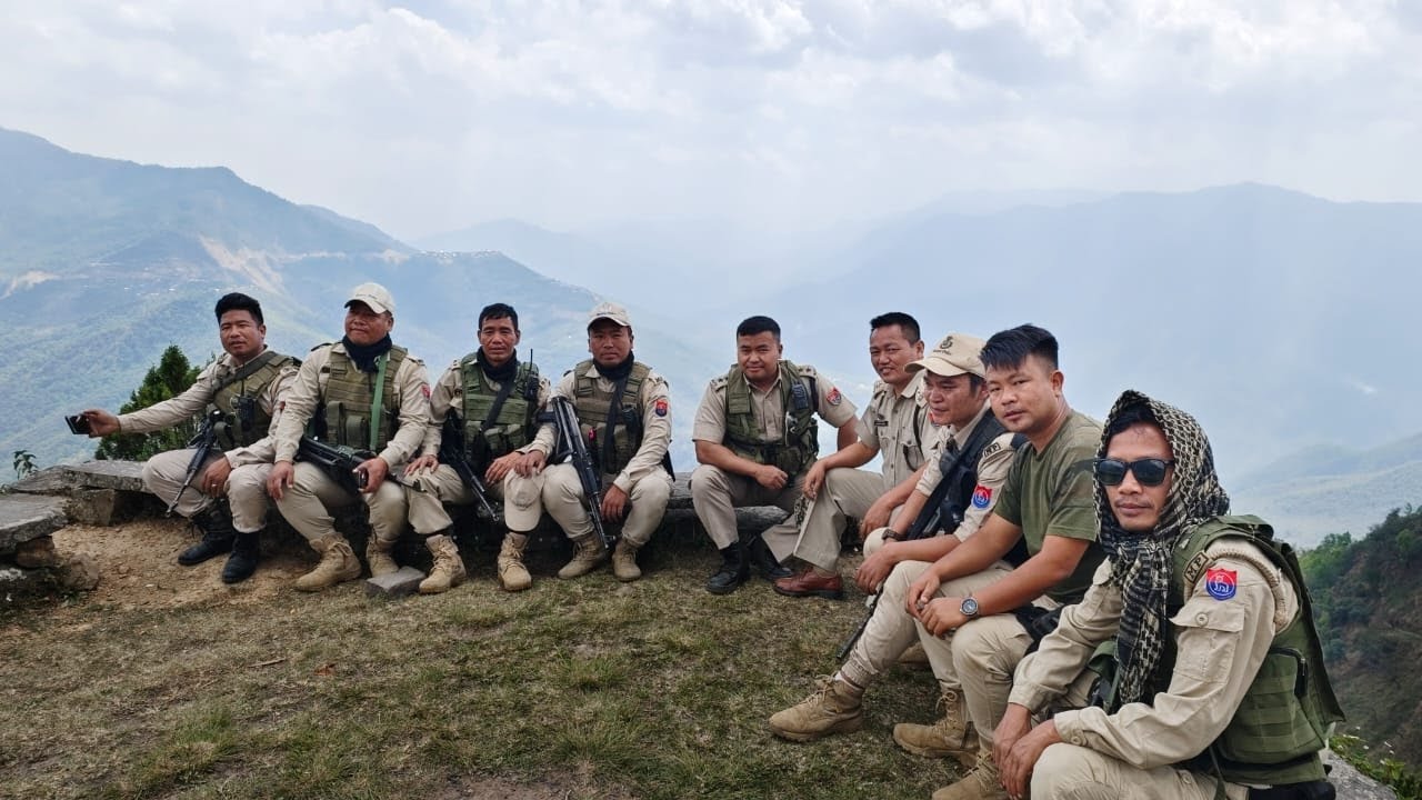 Election Duty at Yangkhullen Village Senapati District