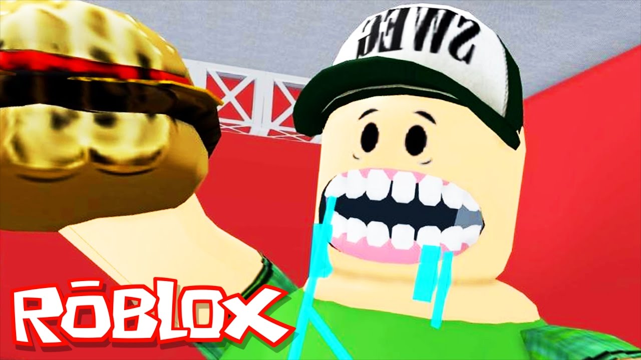 Roblox Adventures / Escape the Diner Obby / Eaten by a Giant Fat Guy!