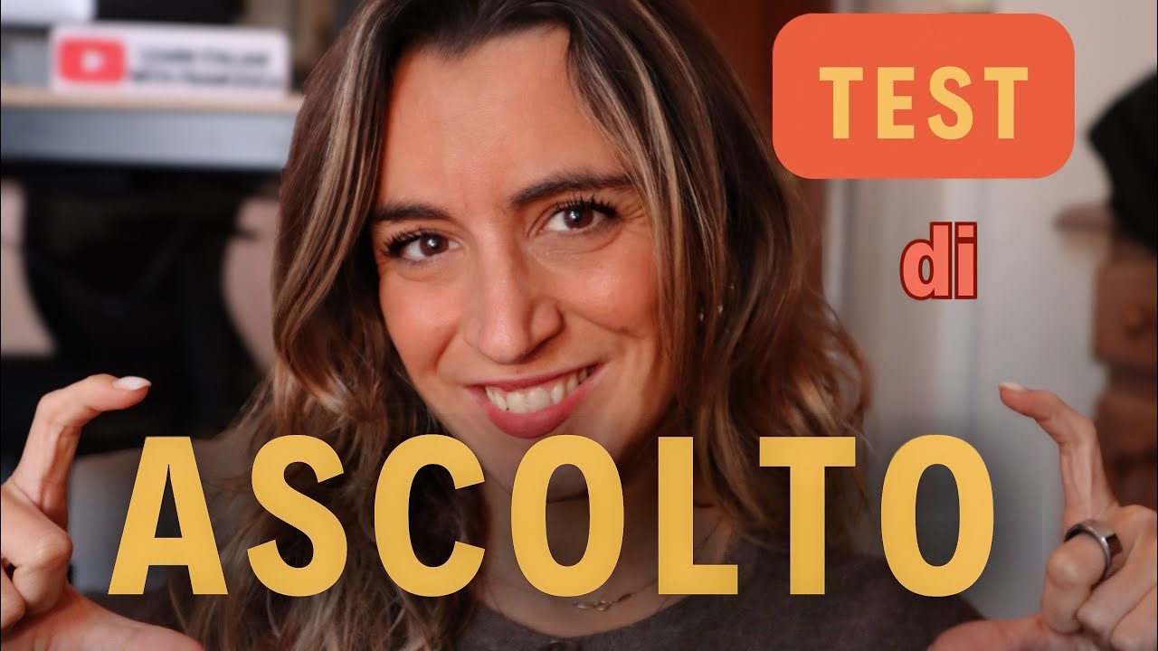 HOW GOOD IS YOUR ITALIAN? Listen and Test it here!