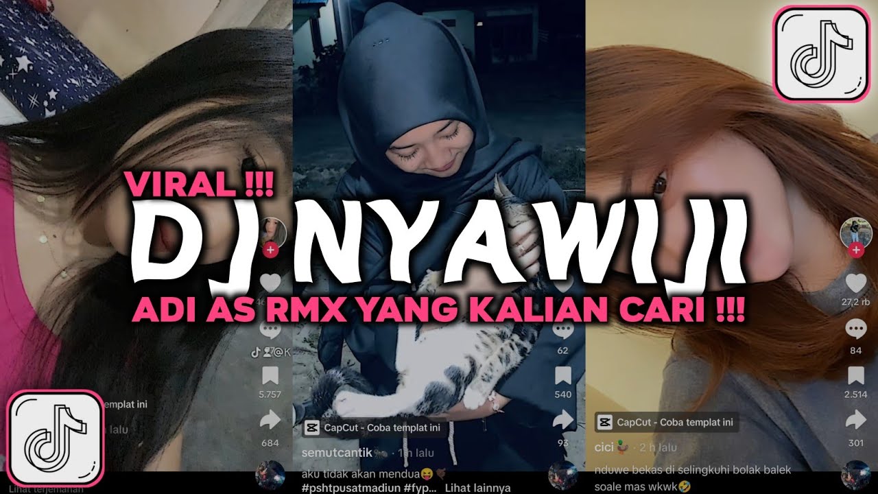 DJ NYAWIJI || SUMILIR ANGIN TEKO NGGOWO KABAR BAHAGIO VIRAL TIKTOK 2024